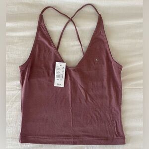 NWT PacSun Cropped and Fitted Racerback Tank
